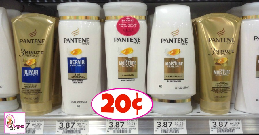 *UPDATED* Pantene Hair Care Products 20¢ at Publix!