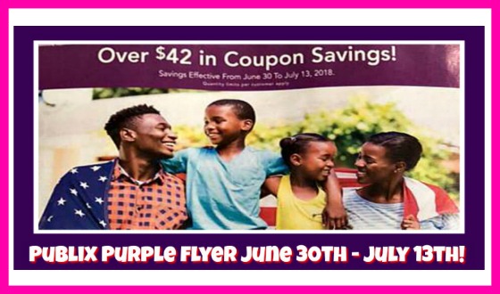 Publix Purple Flyer Matchups June 30th – July 13th