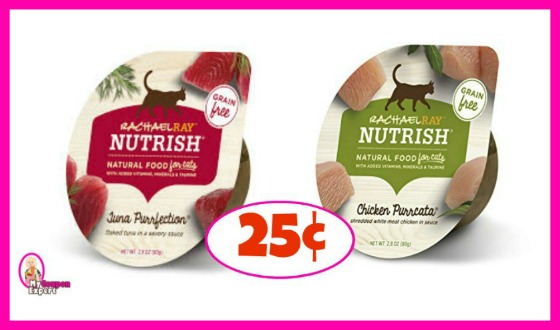 Rachael Ray Nutrish Cat Food 25¢ at Publix!