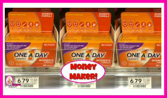 One A Day Vitamins -Money Maker at Publix!