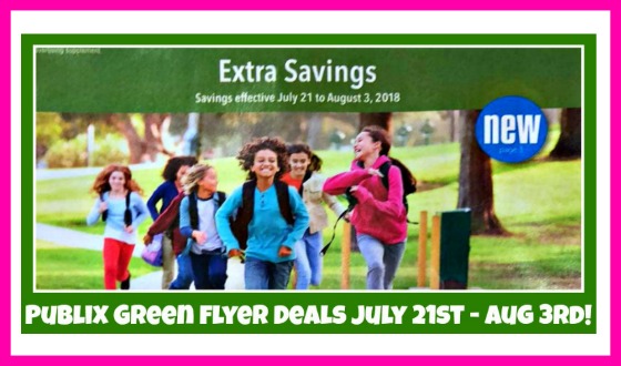 Publix GREEN Flyer July 21st – August 3rd!