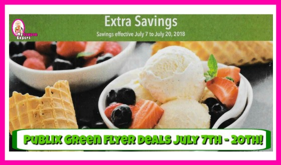 Publix GREEN Flyer Deals July 7th – 20th!