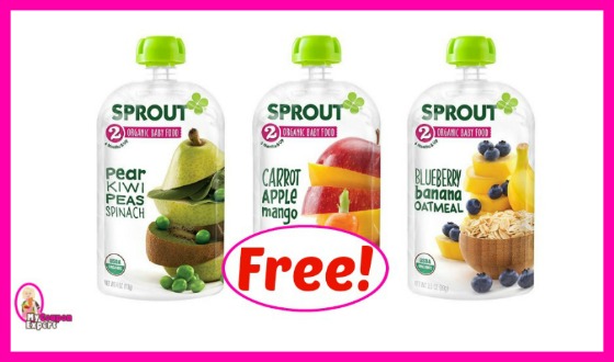 Sprout Organic Baby Food Pouches FREE at Publix!