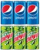 Save  On any ONE (1) Pepsi, Mountain Dew or Sierra Mist 7.5oz 6pk Mini Cans (all flavors and Diet) , $0.50