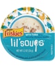 Save  on two (2) cups of Friskies Lil’ Soups™ wet cat food complements, any variety , $1.00