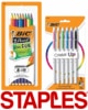 Save  on any one (1) BIC Stationery product when you spend $4.00 on BIC Stationery products purchase (Redeemable at Staples) , $2.00
