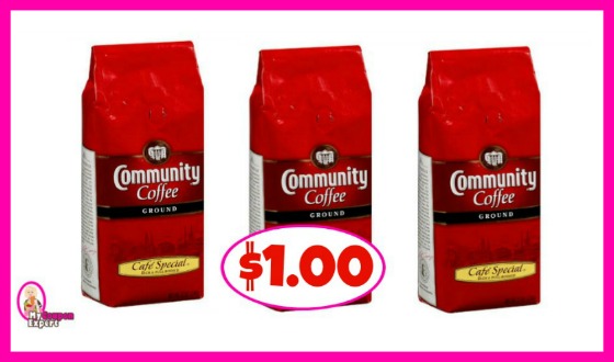 Community Coffee Bags or Kcups $1.00 at Publix!