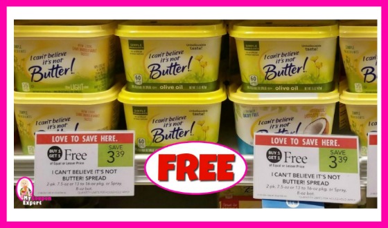 I Can’t Believe Its Not Butter Coconut Spread FREE at Publix!