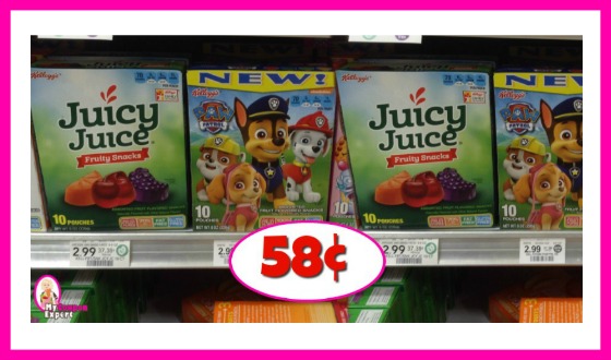Kellogg’s Fruit Snacks 58¢ each at Publix!