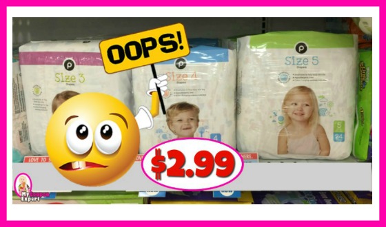 **CORRECTION – Publix Diapers Jumbo NOT included in sale**