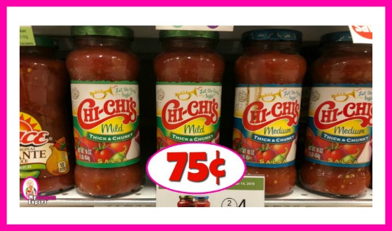Chi-Chi’s Salsa just 75¢ at Publix!