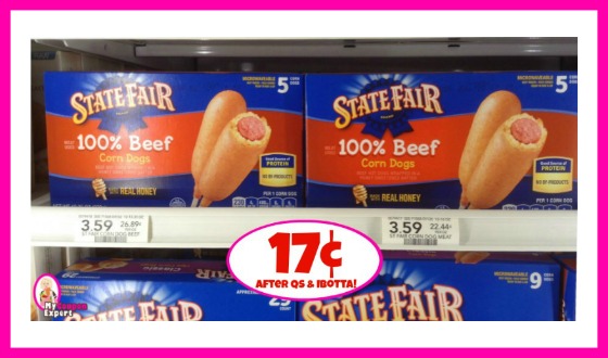 State Fair Corn Dogs 17¢ each after Coupons & Ibotta at Publix!