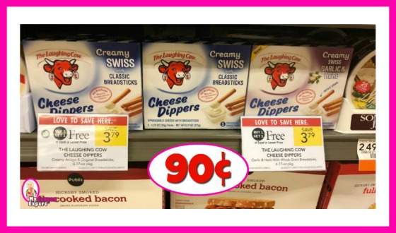 The Laughing Cow Dippers 90¢ each at Publix!