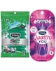 Save  on any TWO (2) Schick Disposable Razor Packs (excludes 1 ct., Slim Twin 2 ct. and 6 ct.) , $7.00