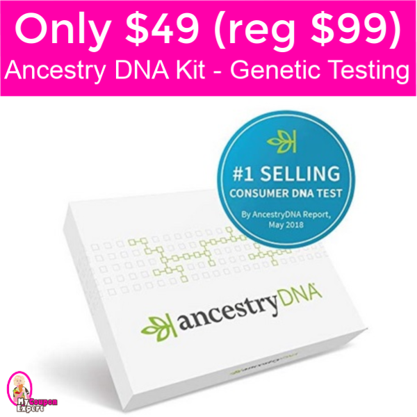 Ancestry DNA Kit Only $49 (reg $99)!  So Cool!