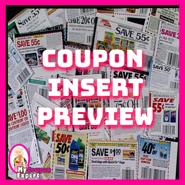 COUPON INSERT PREVIEW for 3/10/19