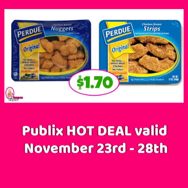 Perdue Chicken Nuggets, Strips or Tenders $1.70 at Publix!