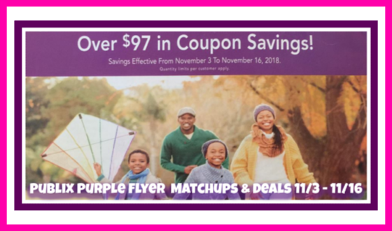 Publix Purple Flyer Deals November 3rd – 14th!