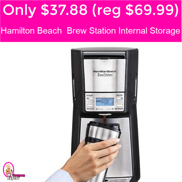 Only $37.88 (reg $69.99) Hamilton Beach Coffee Brew Station!