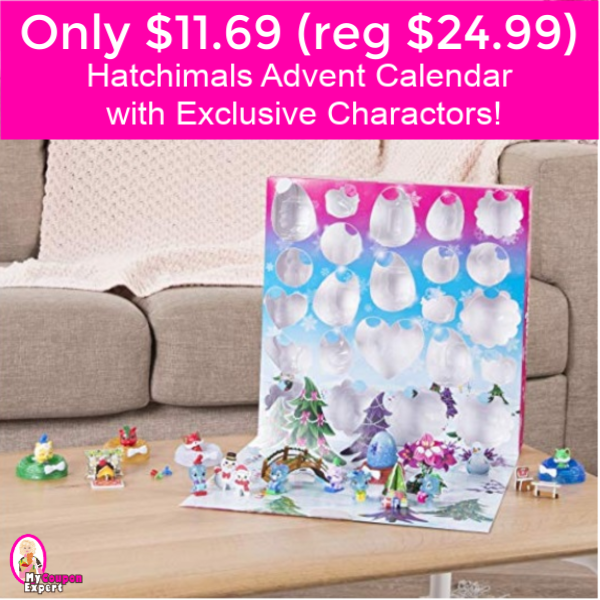 TODAY ONLY!  Hatchimals CollEGGtibles – Advent Calendar w/ Characters!