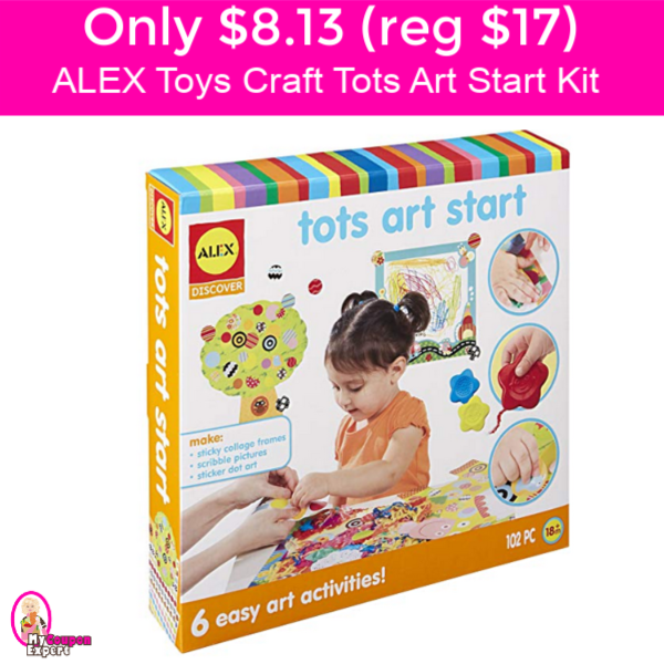 Only $8.13 (reg $17) ALEX Toys Craft – Tots Art Start Kit!
