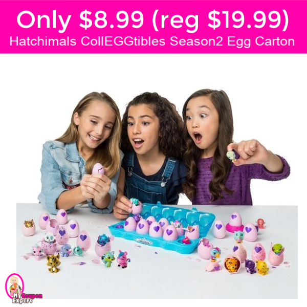HURRY!  Only $8.99 (reg $19.99) Hatchimals CollEGGtibles Season 2 Egg Carton!