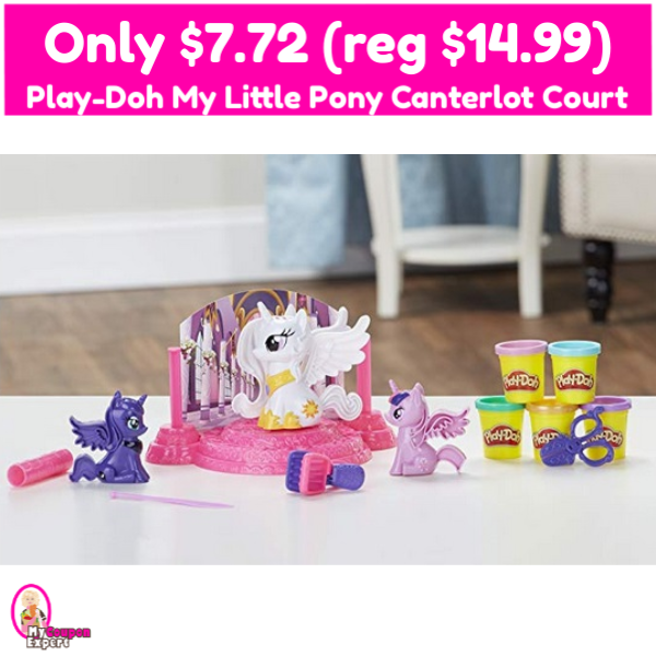 Play-Doh My Little Pony Canterlot Court Only $7.72 (reg $14.99)!