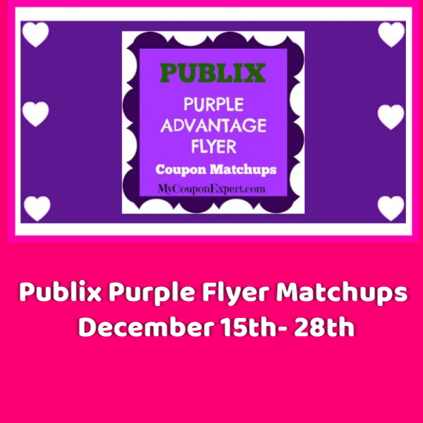 Publix Purple Flyer Matchups December 15th – 28th!