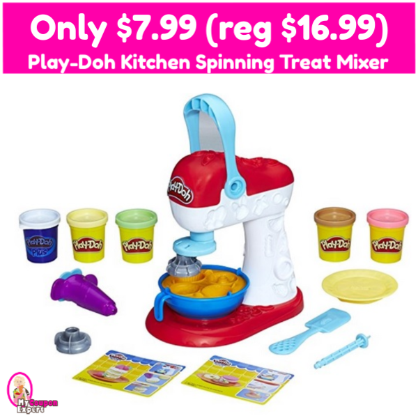 Play-Doh Kitchen Spinning Treat Mixer Only $7.99 (reg $16.99)!