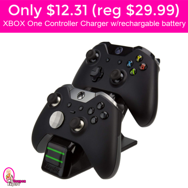 Only $12.31 (reg $29.99) Xbox Controller Charging Station w/battery!