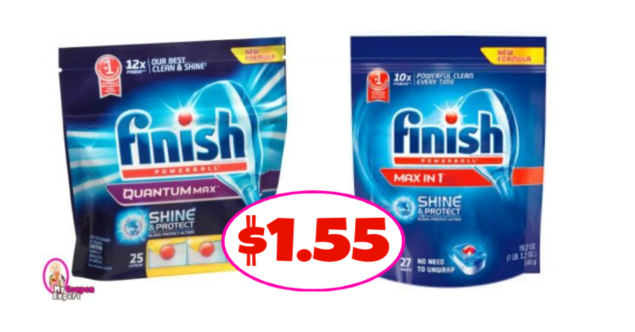 Finish Dishwashing Detergent $1.55 at Publix!
