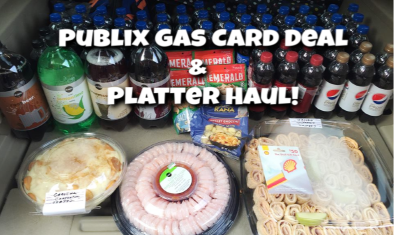 PUBLIX Weekly Haul VIDEO!  Gas Card week and Publix Platter Week!