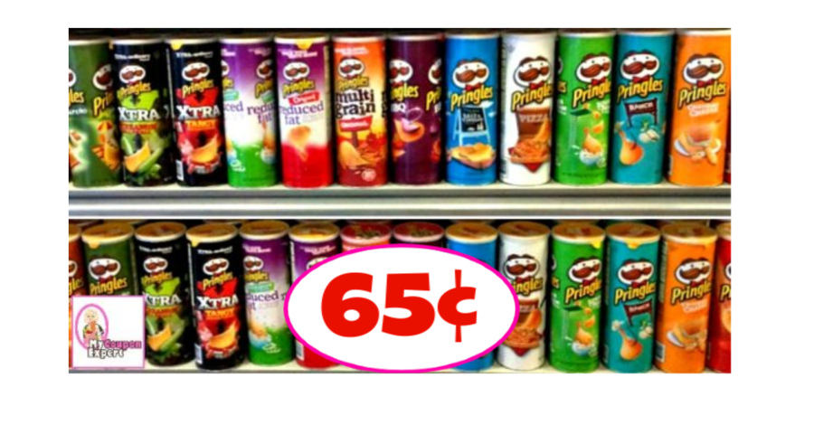 Pringles Chips just 65¢ each at Publix!  PRINT NOW!