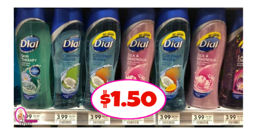 Dial Body Wash just $1.50 each at Publix!  Even lower for some!