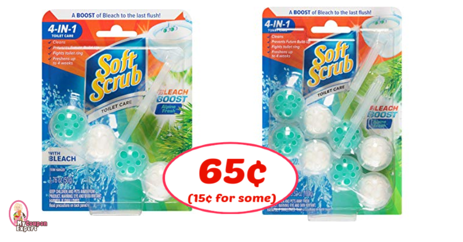 Publix Hot Deal!  Soft Scrub Toilet Cleaner 65¢ each starting 3/21!