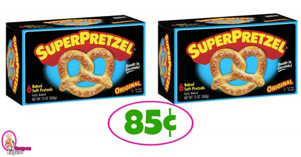 Super Pretzels just 85¢ per box at Publix!