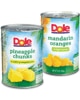 Save  off any TWO (2) DOLE Canned Fruit 15oz or 20oz , $1.00