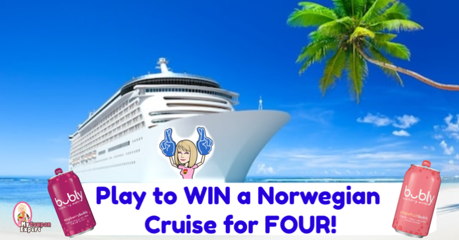 Bubly Smile Matching Game Sweepstakes!  Win a Norwegian Cruise for FOUR!