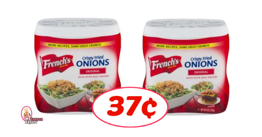 French’s Crispy Fried Onions only 37¢ at Publix!