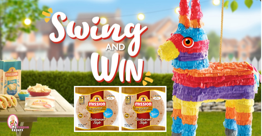 Swing and Win Mission Tortilla Pinata Instant Win Game!