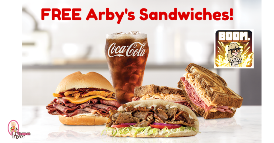 FREE ARBY’S SANDWICHES!!  Hurry Hurry!!