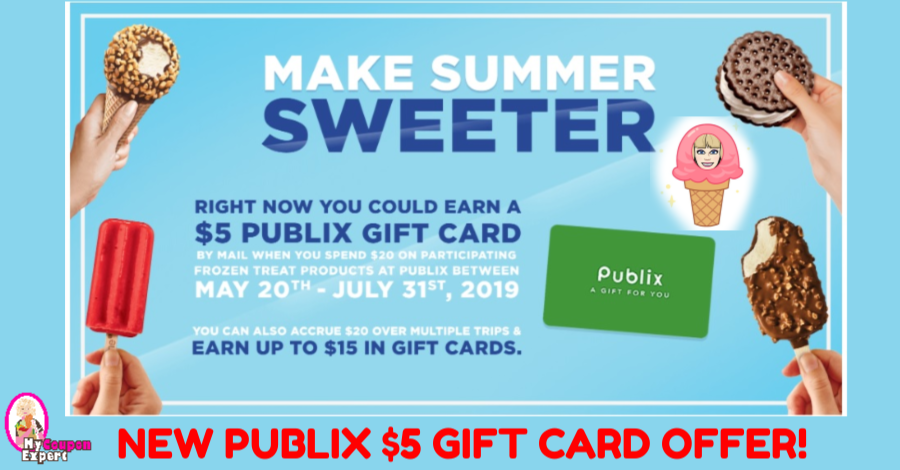 Score a $5 Publix Gift Card and Make Summer Sweeter!