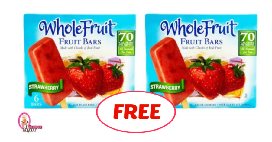 Whole Fruit Bars FREE at Publix after coupons and cash back!