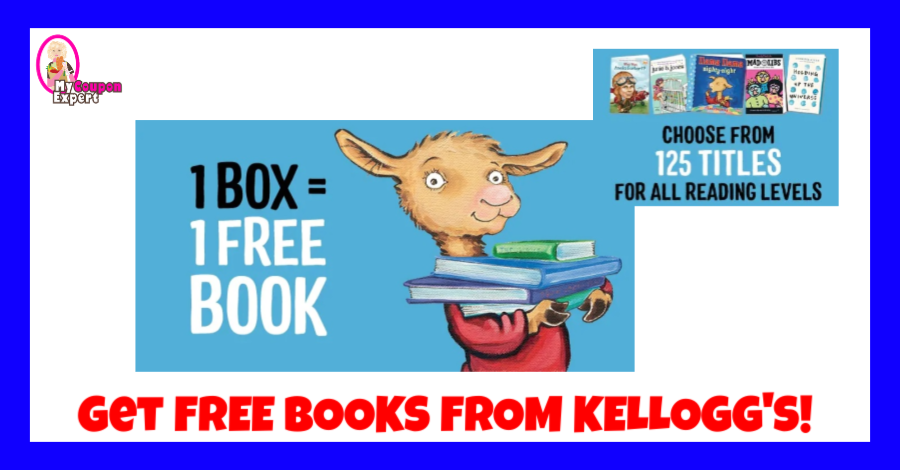 Get FREE BOOKS from Kellogg’s Feeding Reading Program!
