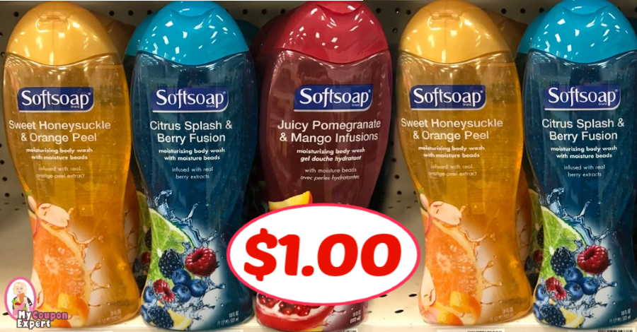 SoftSoap Body Wash just $1.00 each at Publix!