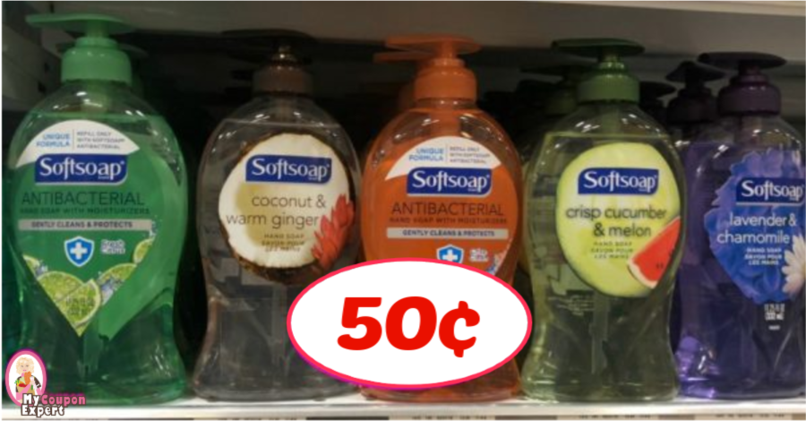 SoftSoap Hand Soap just 50¢ each at Publix!