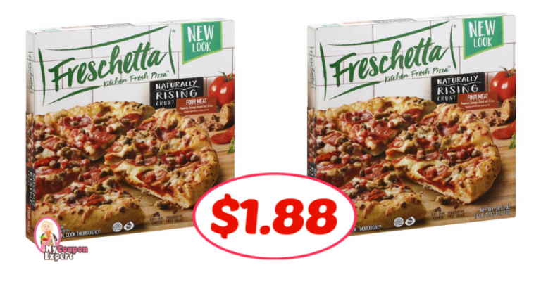 WOW! Freschetta Pizza just $1.88 each at Publix!