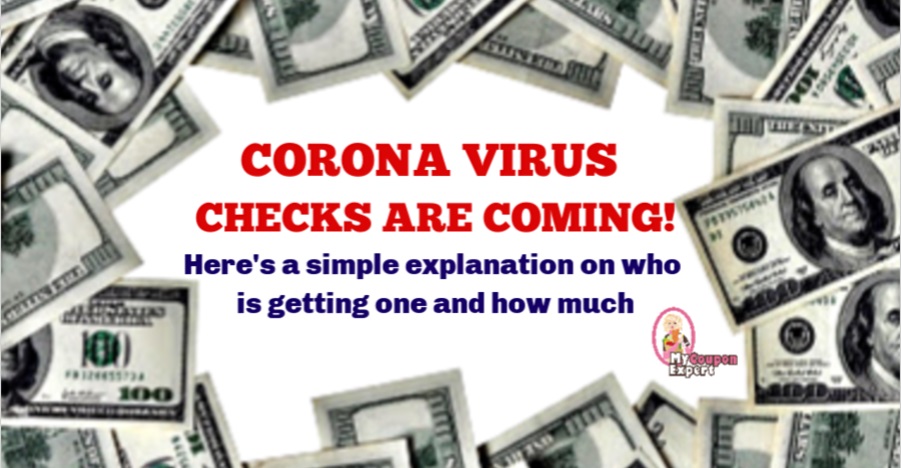 CoronaVirus Stimulous Checks are coming!  Here’s all you need to know!