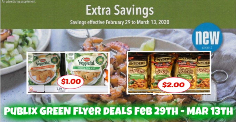 Publix GREEN Flyer Deals February 29th – March 13th!