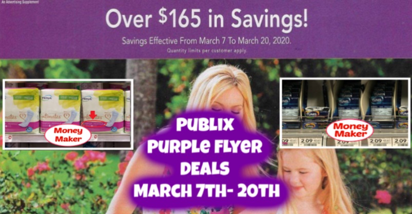 Publix Purple Flyer Deals & Matchups March 7th – 20th!